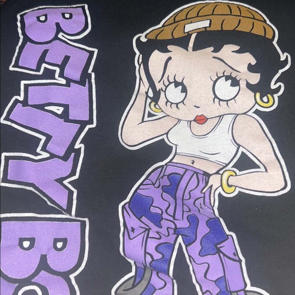 Betty Boop Graphic Tee Shirt - Picture 2 of 4